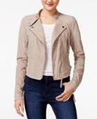 American Rag Faux-suede Moto Jacket, Only At Macy's
