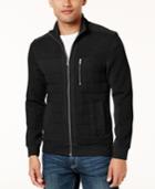 Inc International Concepts Men's Quilted Colorblocked Jacket, Created For Macy's