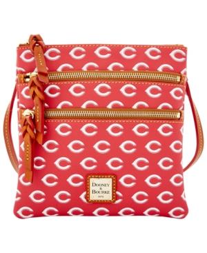 Dooney & Bourke Cincinnati Reds Triple Zip Crossbody Bag