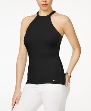 Guess Lori Lattice-detail Top