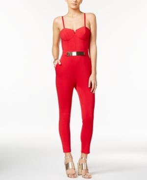 Material Girl Strapless Jumpsuit