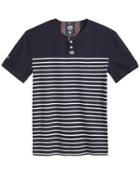 Superdry Men's Top-stitched Striped Henley