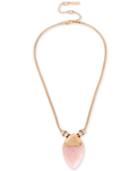 Kenneth Cole New York Colored Geometric Stone Pendant Necklace
