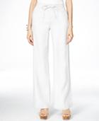 Inc International Concepts Linen Curvy Wide-leg Pants, Only At Macy's