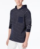 Wht Space Men's Striped Hoodie, Only At Macy's