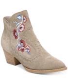 Carlos By Carlos Santana Vivian Embroidered Western Booties Women's Shoes