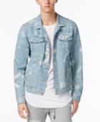 Jaywalker Men's Hand-drawn Trucker Jacket, Only At Macy's