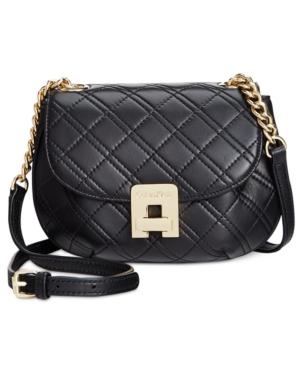 Calvin Klein Quilted Mini Saddle Crossbody