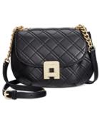 Calvin Klein Quilted Mini Saddle Crossbody