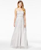 Say Yes To The Prom Juniors' Strapless Embroidered Gown, A Macy's Exclusive