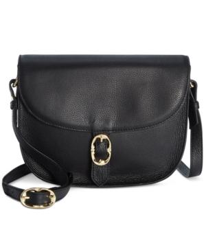 Emma Fox Leather Dales Saddle Crossbody