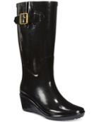 Giani Bernini Alley Wedge Rain Boots, Only At Macy's Women's Shoes