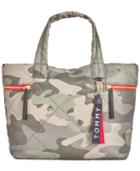 Tommy Hilfiger Kensington Camo Quilted Nylon Tote