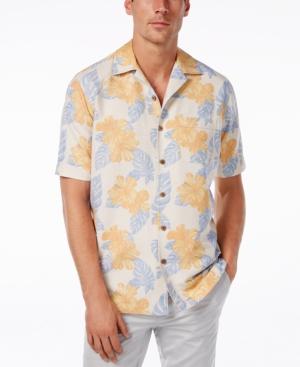 Tasso Elba Men's Alter Tropical-print Short-sleeve Shirt, Only At Macy's