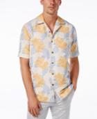Tasso Elba Men's Alter Tropical-print Short-sleeve Shirt, Only At Macy's