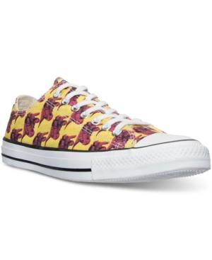 Converse Men's Chuck Taylor Lo Warhol Casual Sneakers From Finish Line