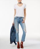 Dl 1961 Mara Ripped Released-hem Jeans