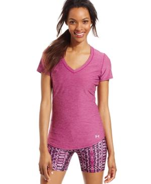 Under Armour Striped V-neck Tee