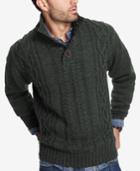 Weatherproof Vintage Men's Mock-neck Sweater