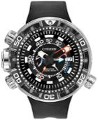 Citizen Men's Eco-drive Promaster Aqualand Depth Meter Black Polyurethane Strap Watch 53mm Bn2029-01e