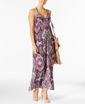 Inc International Concepts Petite Printed Maxi Dress, Only At Macy's