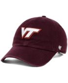 '47 Brand Virginia Tech Hokies Ncaa Clean-up Cap
