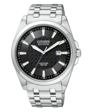 Citizen Watch, Men's Eco-drive Stainless Steel Bracelet 41mm Bm7100-59e