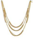 Inc International Concepts Gold-tone Multi-strand Layered Necklace, Only At Macy's