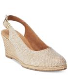 White Mountain Chill Slingback Espadrille Wedges Women's Shoes