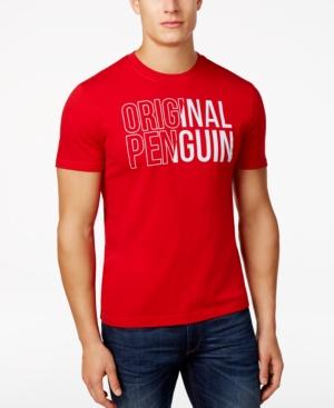 Original Penguin Men's Graphic-print Logo T-shirt