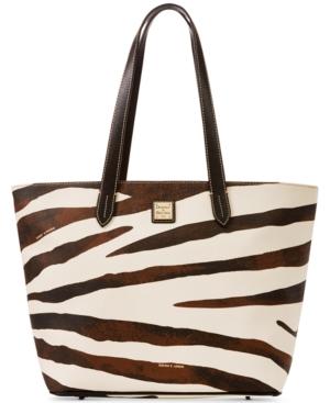 Dooney & Bourke Serengeti Zip-top Medium Shopper