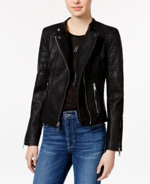 Guess Jazmin Saint Faux-leather Moto Jacket