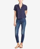 Denim & Supply Ralph Lauren Cropped Star-print Shirt