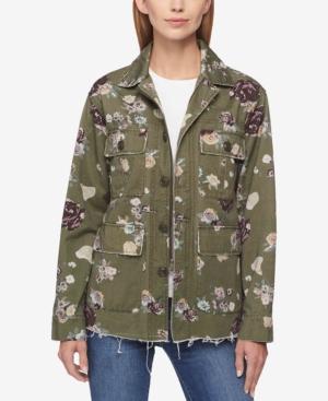Levi's Cotton Floral-print Utility Jacket