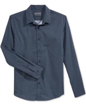 American Rag Men's Chainlink Neat Shirt, Only At Macy's