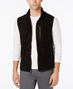 Kenneth Cole Reaction Men's Micro-fleece Knit Vest