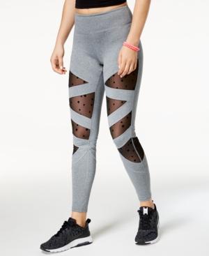 Jessica Simpson The Warm Up Mesh-inset Leggings