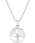 Thomas Sabo Karma Beads Tree Of Life Pendant Necklace In Sterling Silver