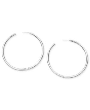 Giani Bernini Sterling Silver Earrings, Large Hoop