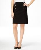 Inc International Concepts Petite A-line Sailor Skirt, Only At Macy's
