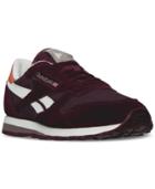 Reebok Men's Snipes Classic Leather Camp Out Casual Sneakers From Finish Line