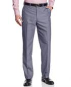 Louis Raphael Straight-fit Core Pindot Dress Pants