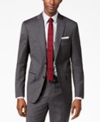 Dkny Men's Slim-fit Stretch Textured Suit Jacket