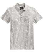 Guess Men's Stream Cloudy Graphic-print Pocket Polo