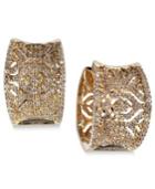 D'oro By Effy Diamond Scroll Earrings (3/4 Ct. T.w.) In 14k Gold