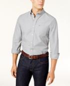Tommy Hilfiger Men's Custom-fit Gibson Chambray Shirt
