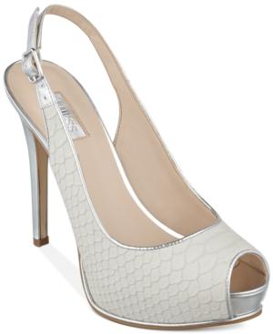 Guess Women's Huela Platform Pumps Women's Shoes