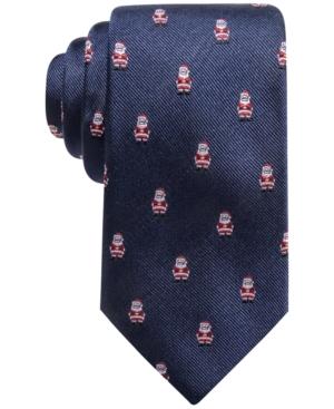 Club Room Men's Santa Silk Tie, Created For Macy's