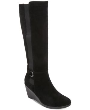 Aqua College Lucy Waterproof Wedge Boots, Created For Macy's Women's Shoes