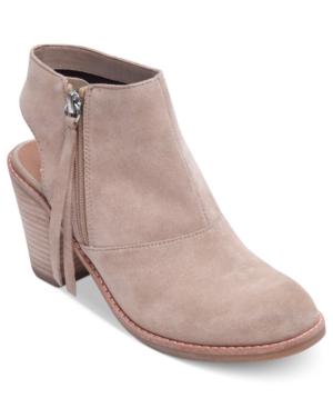 Dv By Dolce Vita Booties, Jentry Open Back Booties Women's Shoes